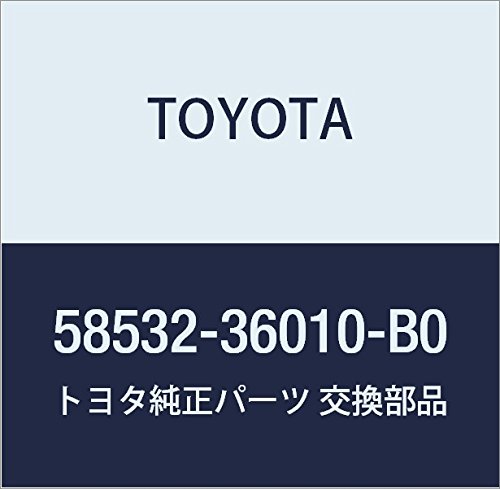 TOYOTA Genuine Parts Center Floor Cross Members Mat MD CHARCOAL Coaster Part Number 58532-36010-B0