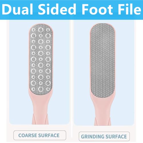 Image of Fu Store 2 Pack Foot Files Callus Remover Foot Rasp Dual Sided Foot File