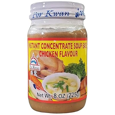 Por Kwan Instant Concentrate Chicken Soup Base (2 Pack, Total of 16oz)