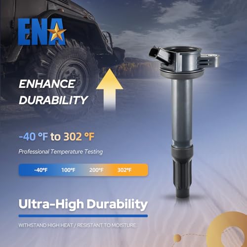 ENA Set of 6 Ignition Coil Pack Compatible with Mercury Ford 2008-2012 Escape, 2006-2012 Fusion, 2009-2011 Mariner 2006-2011 Milan, 2006 Lincoln Zephyr Replacement for DG514 C1594 UF486 3.0L V6 by ENA - Image 3