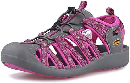 GRITION Wandelsandalen voor dames, comfortabel, gesloten
