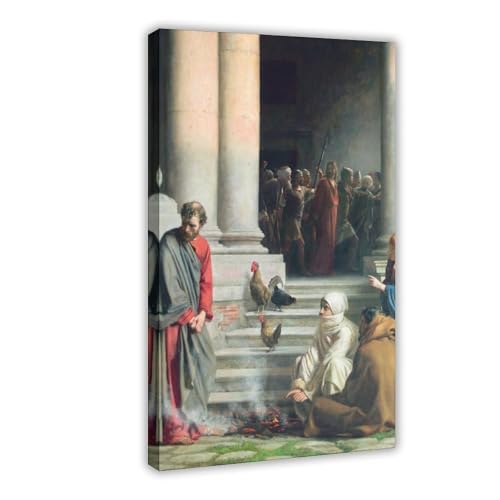 KARKOS The Denial of Peter by Carl Bloch Posters Canvas