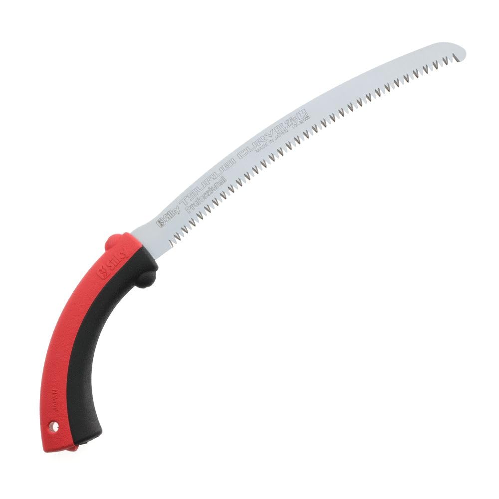 Silky 454-27 Tsurugi Curva Sierra de mano, 270 mm, dientes grandes