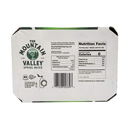 Image of Mountain Valley Water Spring Water 12Pk, 16.9 FZ