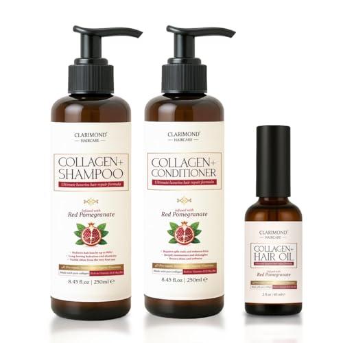 Clarimond Collagen+ Granatapfel Haarset