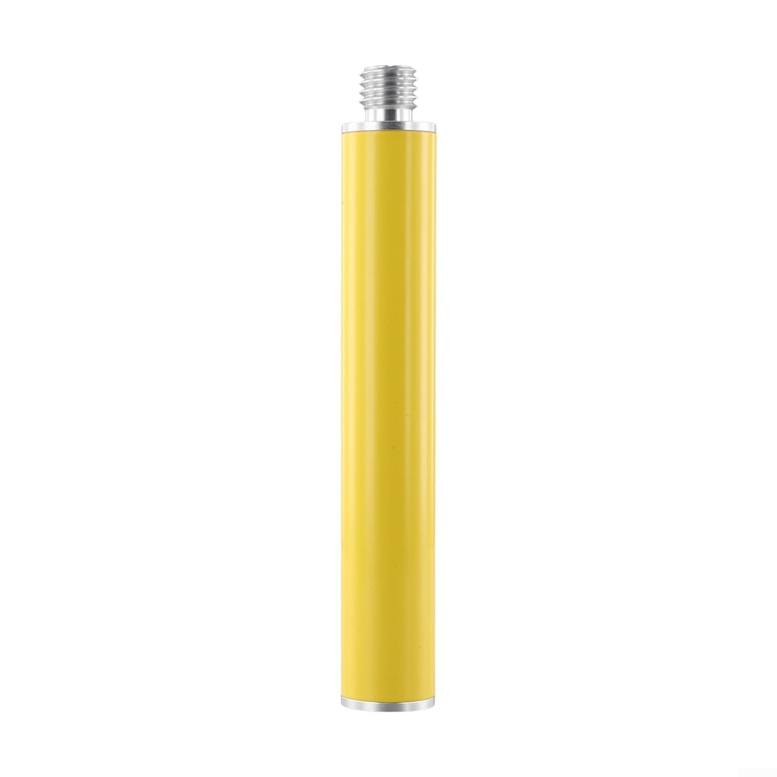 Estensione per palo GPS 25 mm antenna GNSS filettatura 5/8 asta lega alluminio sezione gialla 15 cm