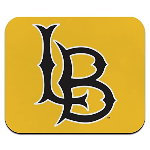 California State University Long Beach Primary Logo Low Profile Thin Mouse Pad Mousepad