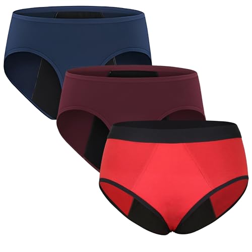 Image of DIVING DEEP Women & Girls Period Panty | Leakproof Underwear for Heavy Flow | No Pad Required | Rash-Free, Breathable & Overnight Protection (PC of 3)