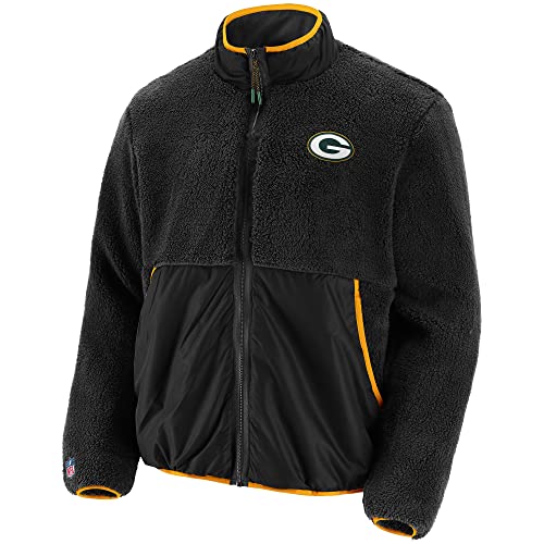 Green Bay Packers Fleecejacke Jacke Übergangsjacke aus Sherpa-Fleece (L) Cover