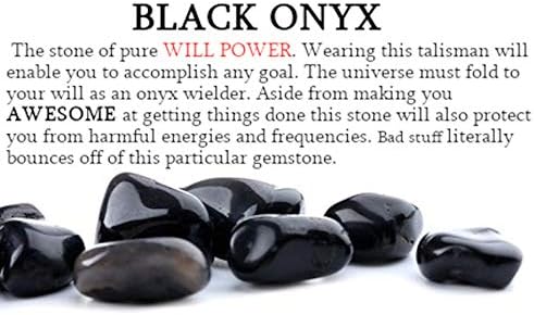 Miniatura 7 de Collar de cristales curativos para hombre de 19", 24" y 30" de largo con cuentas de gemas de 1564" (6mm) 516" (8mm) 2564" (10 mm) 1532" (12 mm)