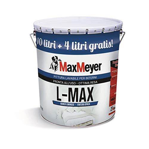 MaxMeyer-Idropittura lavabile per interni- pronta all'uso