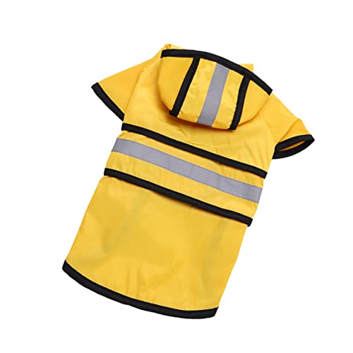 EXAOMBLE ペット 反射 レインコート 大型 犬 レインコート 用 犬 レイン コー