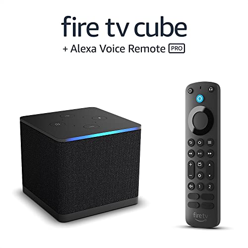 Image of Fire TV Cube with Alexa Voice Remote Pro