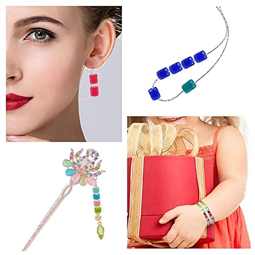 Cuentas de dos agujeros, Loose Spacer Beads for Jewelry Making