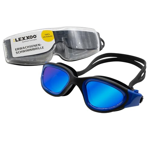 Lunettes de natation sans buée ni infiltration d'eau avec verres polarisants