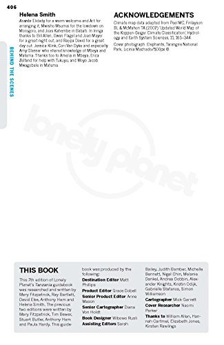 Lonely Planet Tanzania 7: Perfect for exploring top sights and taking roads less travelled