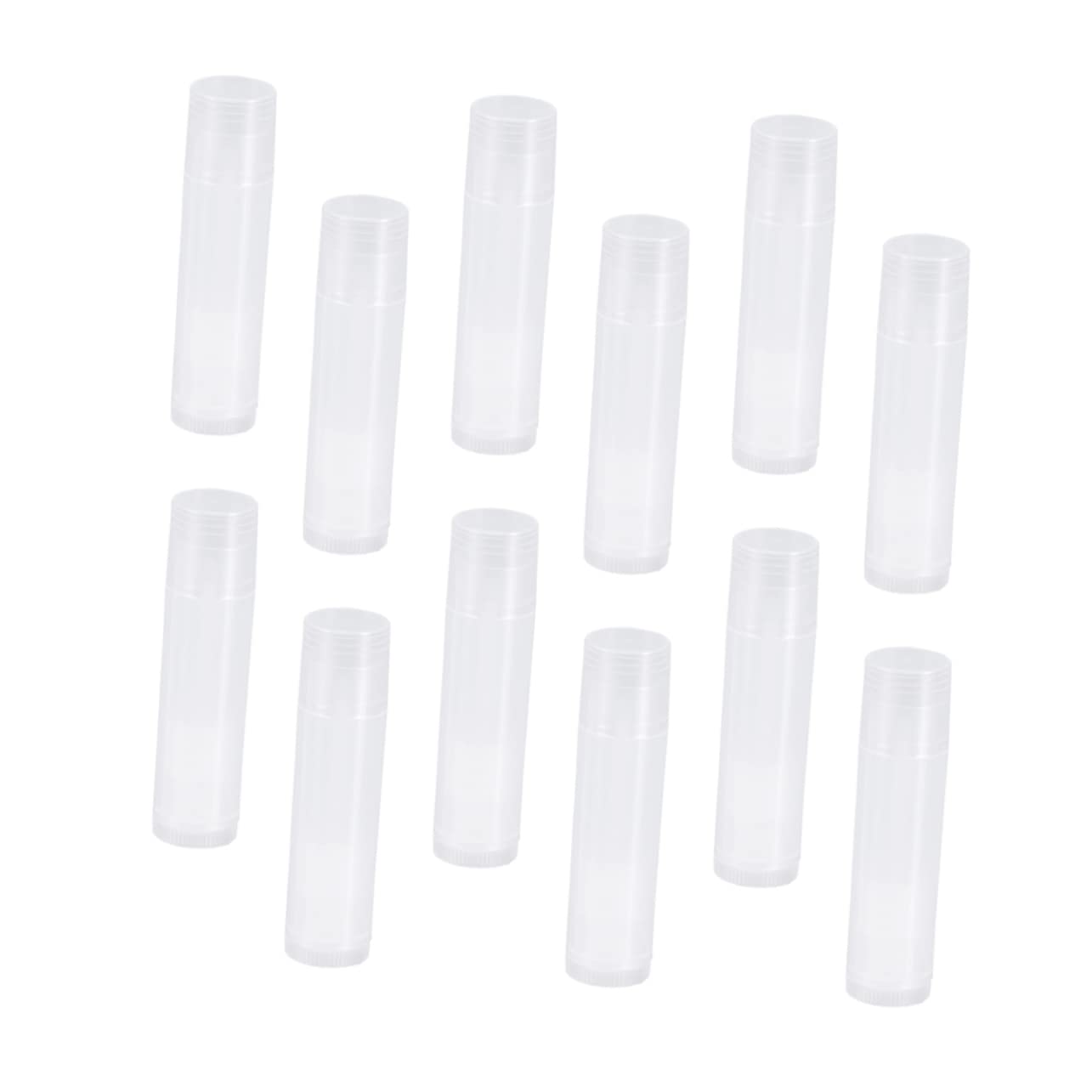 TOVINANNA 30pcs Tubes Twist up Squeeze Tubes for Lip Gloss 5g Diy Tool Plastic Storage Containers