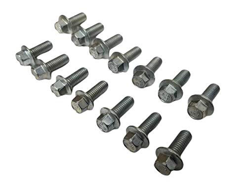 Z Whip Metric 14Pc Differential Cover Bolt Kit M8-1.25X20Mm Flange Bolts Compatible With 1998-Current Chevrolet Gmc Silverado Sierra Tahoe Suburban 10-Bolt 14-Bolt Rear Ends Metric Threads Dodge Ram #TOP4