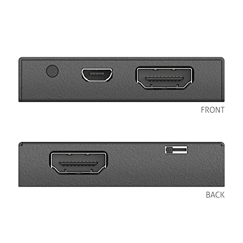 Convertidor HDCP 2.3 que soluciona el error de pantalla negra con escalado 4K a 1080p HDR 7