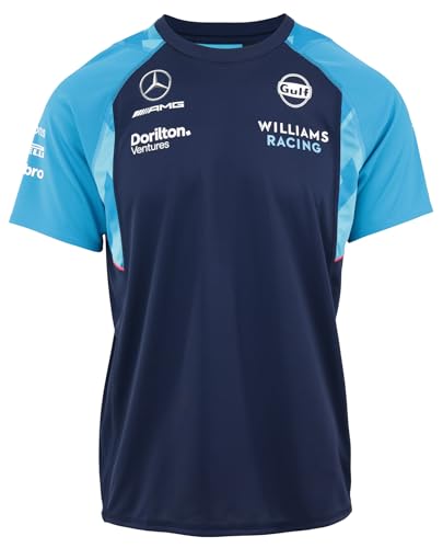 Umbro x Williams Racing Men's Training Jersey, Peacoat/Diva Blue, X-Large