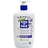 Kiss My Face Moisturizer Lavender & Shea Butter 16 oz