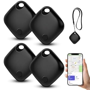 Glitfix Type-C Tracker iOS Schlüsselfinder Schwarz