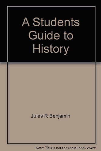 A Student's Guide to History B000P01928 Book Cover