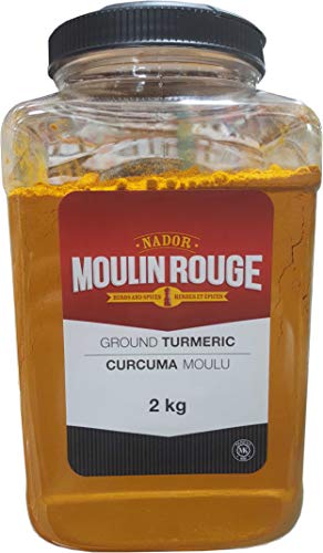 Moulin Rouge Ground Turmeric 2 Kg, 2 Kilogram