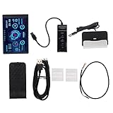 Conception rotative: ce moniteur CPU informatique peut être tourné à 360 degrés, prendre en charge la commutation d'écran horizontale et verticale.