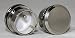 XLR male Noise Reducing Caps - PTFE (Teflon) Insulation - Nickel Plated - Pack of 4