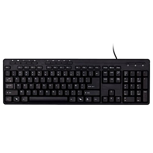 Bluestork BS-KB-MFIRST2/SP - Teclado (QWERTY, Multimedia Slim USB) Negro