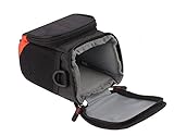 Navitech Black Digital DSLR Compact Camera Case Bag Cover Compatible with The Panasonic Lumix DC-LX100 II, Lumix DMC-LX100, Lumix DMC-FZ2000 (Includes Belt and Shoulder Strap) - Image 2