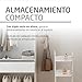 Imagen de Amig - Mueble Organizador Multiuso - 3 Cestos en Altura - Acero Blanco - Almacenamiento en Cocina de Tarros