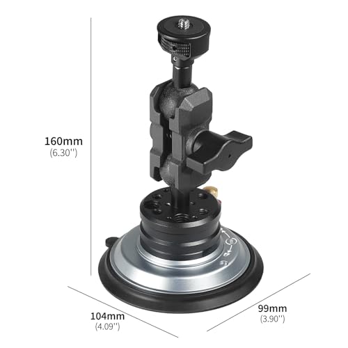 Soporte de cámara para video estable en coche con base regulable 7