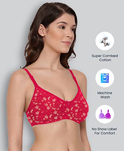 Image of Lyra Women's Cotton Non Padded Wire Free Modern Molded Bra