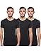 Produktbild Tommy Hilfiger Herren T-Shirt Kurzarm V-Ausschnitt, Schwarz (Black), S