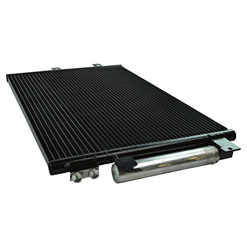 Image of TRQ Air Conditioning A /C Condenser Receiver Drier Compatible with 2010-2012 Dodge Caliber 2012-2017 Jeep Compass Patriot CH3030246