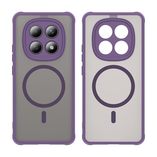 Image of Compatible with REDMI Redmi Note 15 5G Case Cover,Compatible with MagSafe,Anti-Fall,Compatible with Xiaomi Redmi Note 15 4G 2510DRA23E 2510DRA23G Cell Protective Phone Case Purple