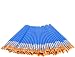 DECYOOL 100 Pcs Flat Paint Brushes,Small Brush Bulk for Detail Painting,Nylon Hair Brushes Acrylic Oil Watercolor Fine Art Painting for Kids,Children,Students,Starter,Teens, Adults, Artist
