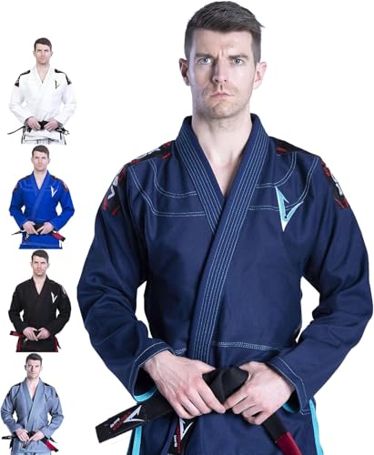 Kimono jiu Jitsu BJJ Gi Para Hombres Con Cinturón Blanco Pantalones de Brasileño Ripstop