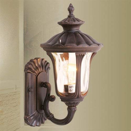 Livex Lighting 7650-58 Oxford 1-Light Wall Lantern, Imperial Bronze image 5