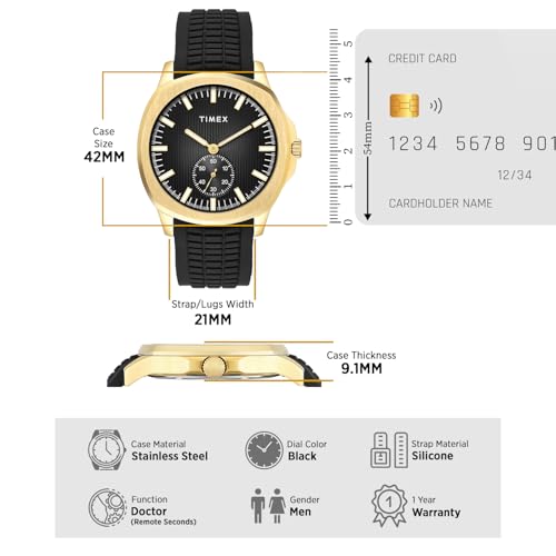 Image of TIMEX Round 42mm Dial Analog Men Watch