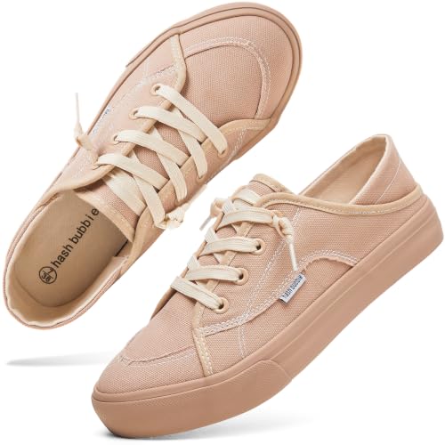 Image of hash bubbie Women's Slip on Canvas Shoes Non Slip Fashion Sneakers Loafers