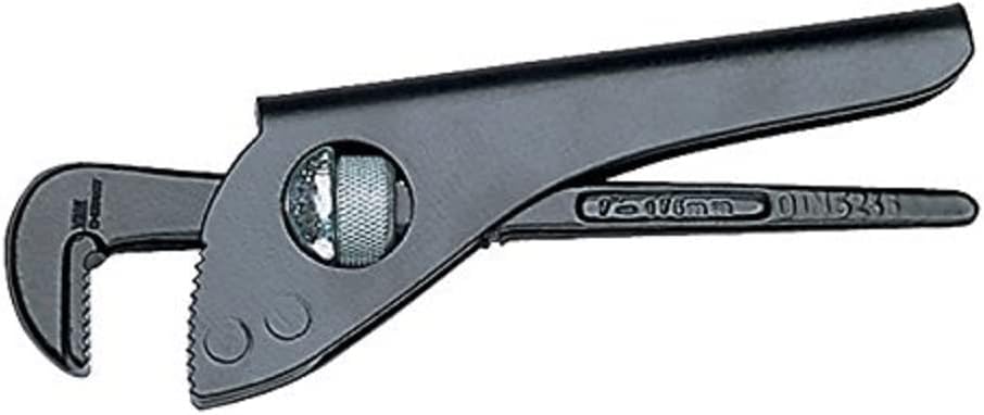 127015 Self-Grip Pipe Wrench 266, 7mm Black