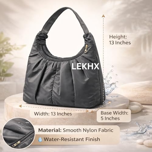 Image of LX LEKHX Women's Tote Bags - Stylish Handbags for Office, College & Party Use | Spacious & Trendy Shoulder Bag for Work, Casual & Evening | Durable, Lightweight & Fashionable Tote for Women