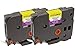 Produktbild 2x TZe931 TZe 931 Schwarz auf Silber 12mm x 8m Schriftband-Kassetten kompatibel für P-Touch PT-1000 1005 1010 3600 9600 D210 D210VP D400 D450VP D600VP H101C H101GB H105 H110 H300 P700 P750W