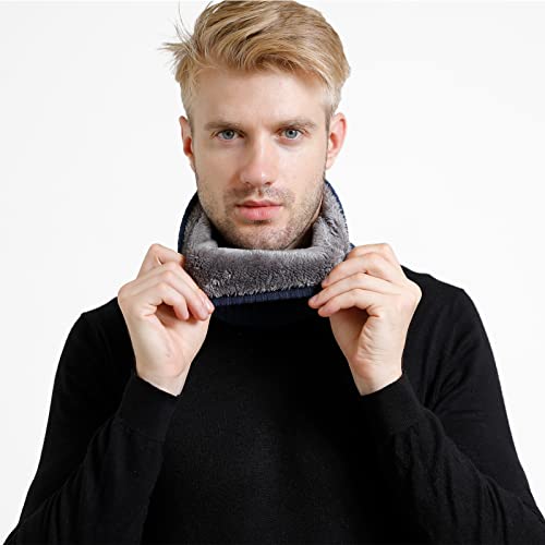 Image of Winter Scarf Neck Warmer Gaiter Face for Men Women Warm Fleece Ski