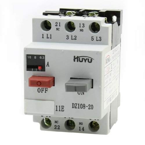 Disyuntor DZ108-20 3P regula de 6.3 a 10A para solucionar caídas de tensión por fallo 2