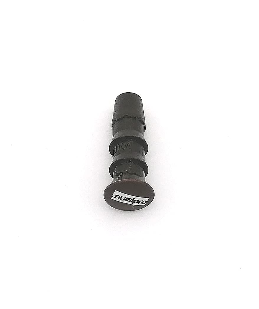 NUISIPRO - Tapones para inyectores de madera Ø 9,5 mm – Paquete de 100 – Protección y acabado – para inyector hembra