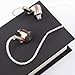 TINHIFI T2 Dual Dynamic Driver IEM HiFi Wired Earbuds Strong Bass Balanced Sound CNC Aluminum Shell Detachable 0.78mm 2-Pin Silver Plated Cable for Audiophiles Musicians Stage Monitoring
